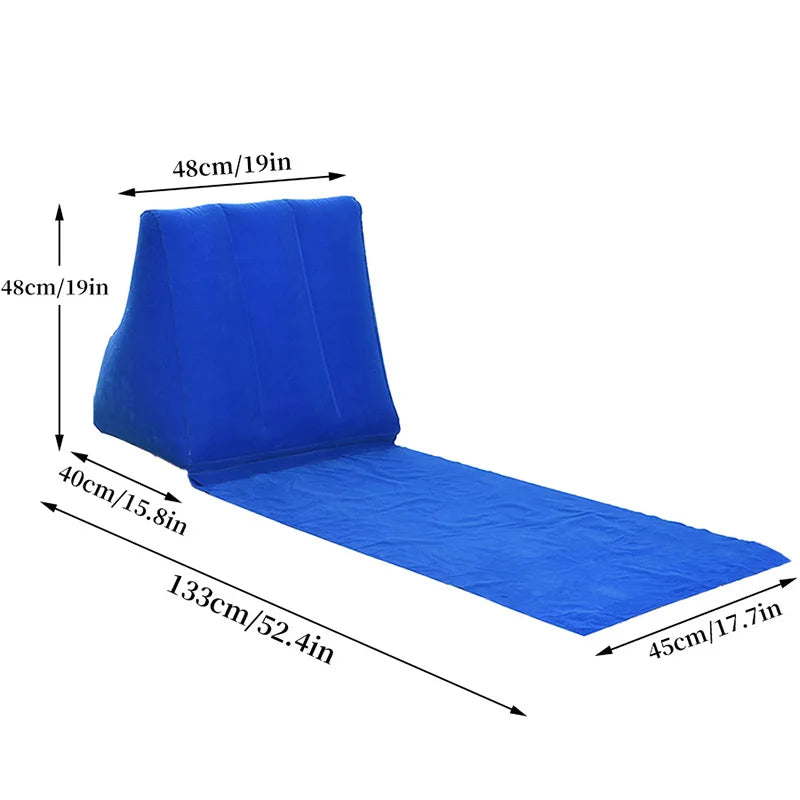 Inflatable Beach Lounger – Comfort Anywhere, Anytime